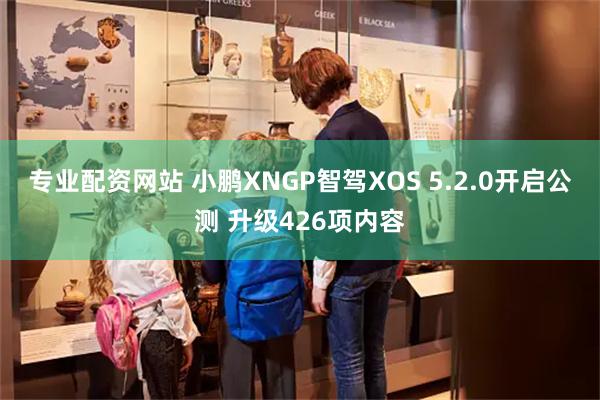 专业配资网站 小鹏XNGP智驾XOS 5.2.0开启公测 升级426项内容