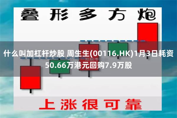 什么叫加杠杆炒股 周生生(00116.HK)1月3日耗资50.66万港元回购7.9万股